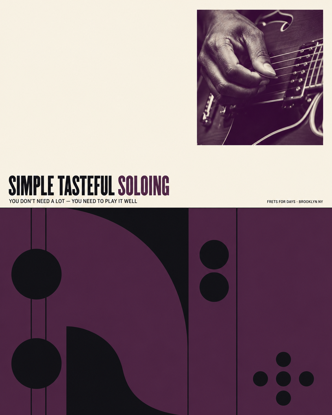 Simple Tasteful Soloing cover