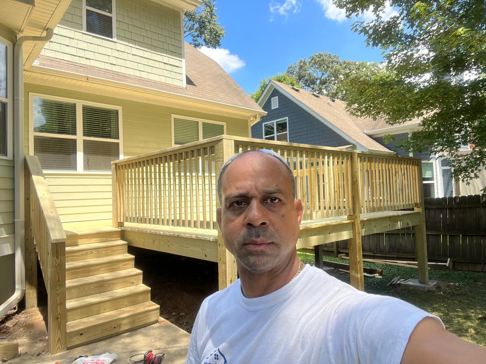 Professional painting project