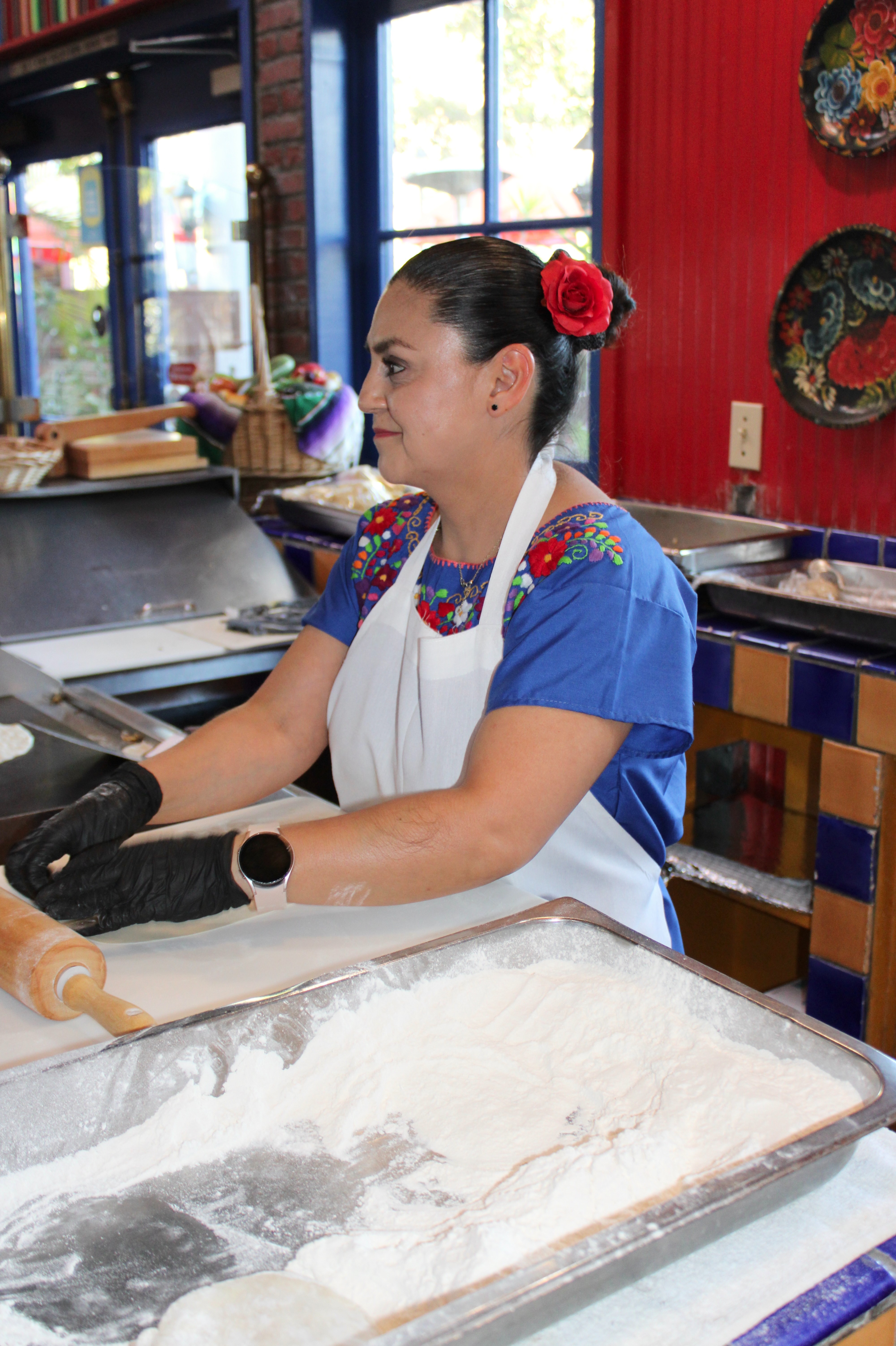 Tortillas station Casa de Pico Tortillas station Casa de Pico
