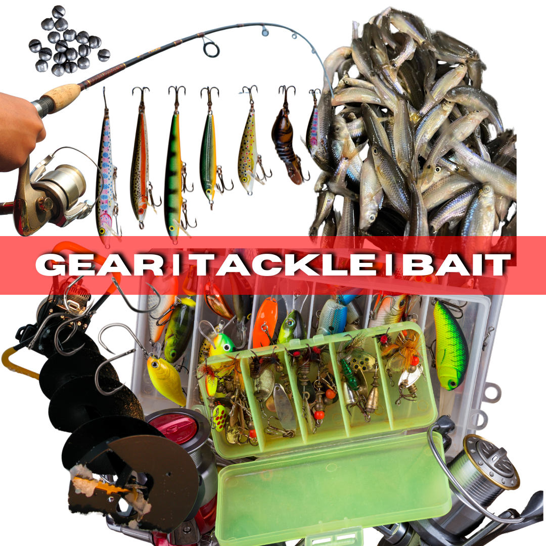 Garrison Fishing Gear, bait, and tackle