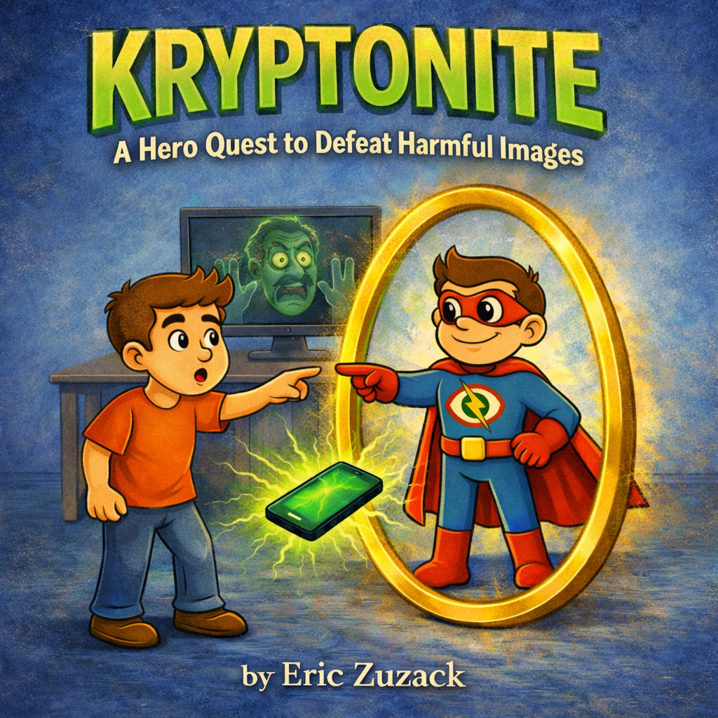 Kryptonite children's book cover