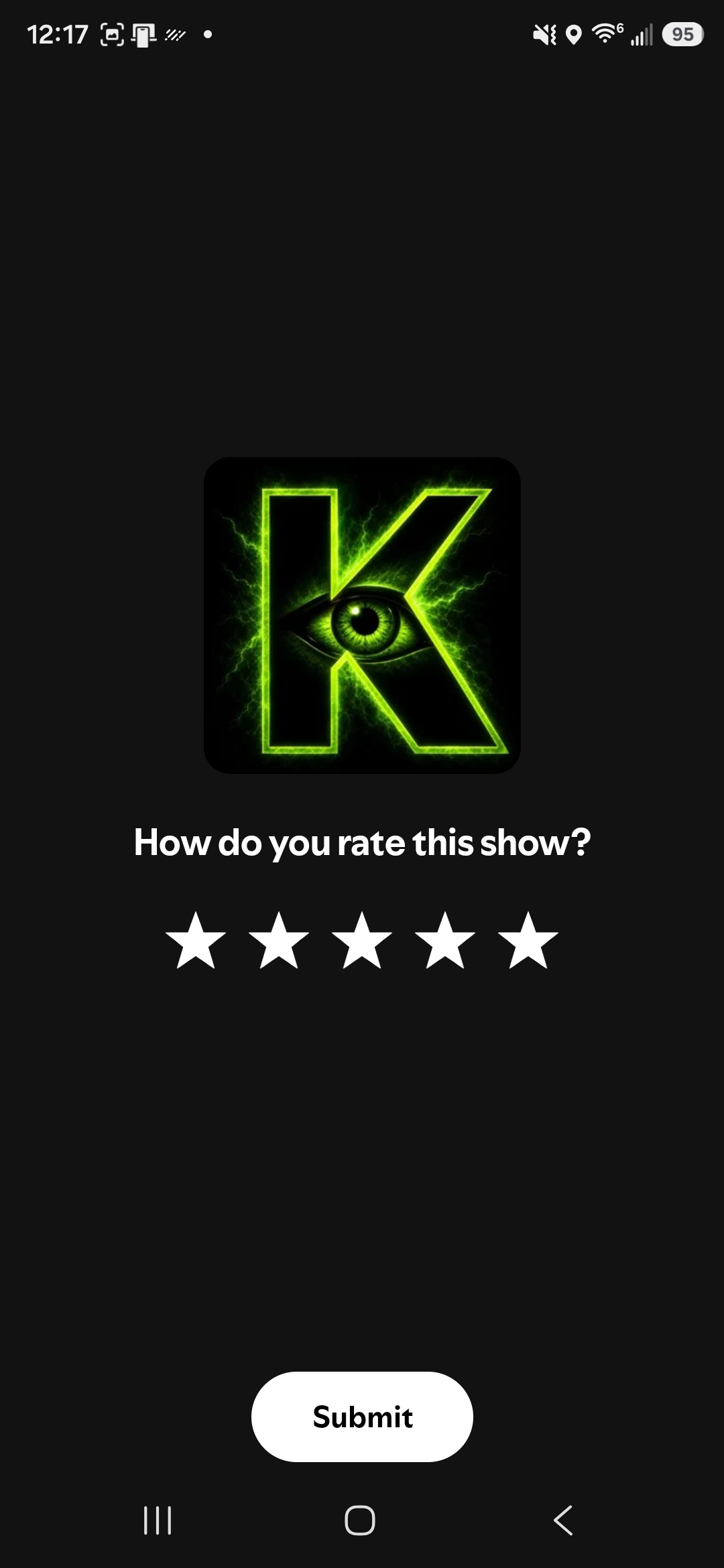 Submit five-star rating