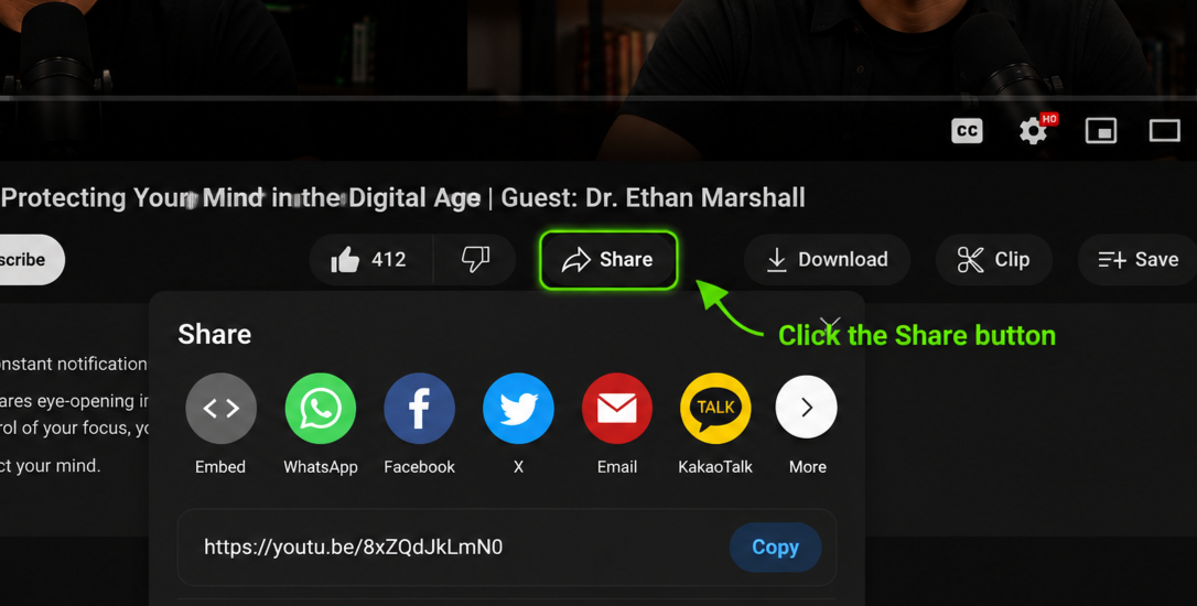 Share the episode