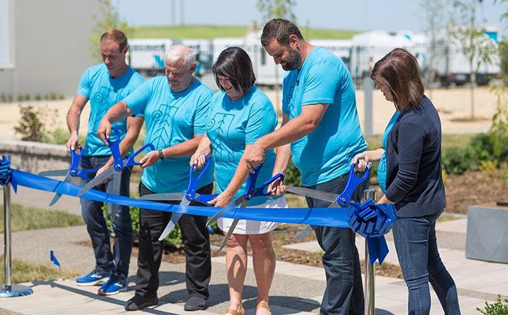 Ribbon cutting