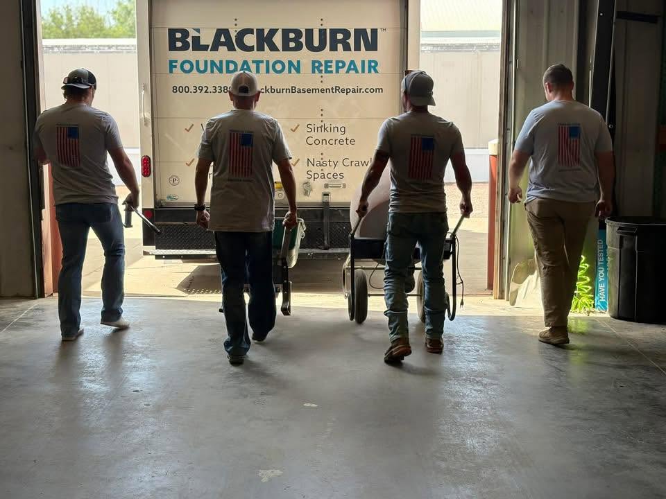 Blackburn Foundation Repair team