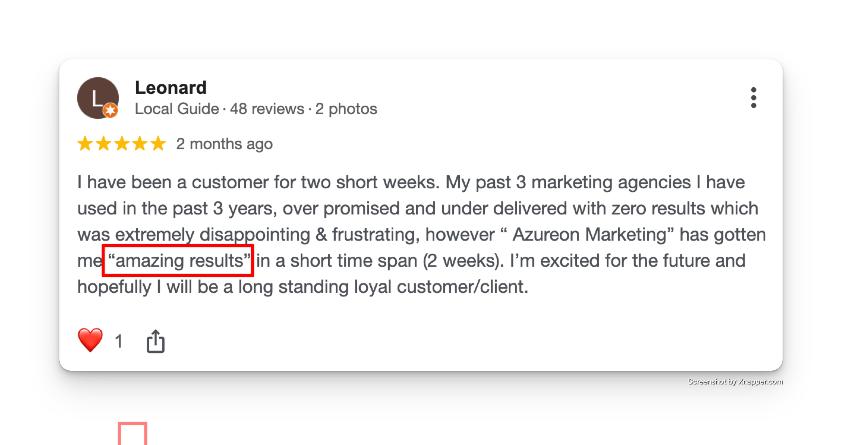 Client win
