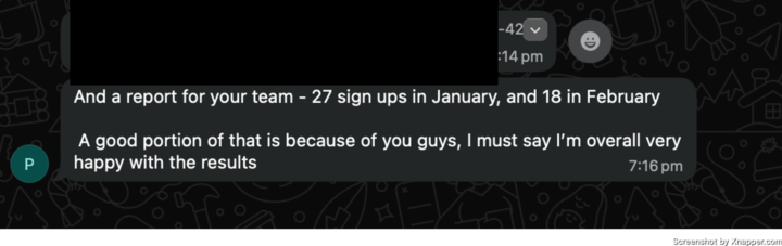 Client win