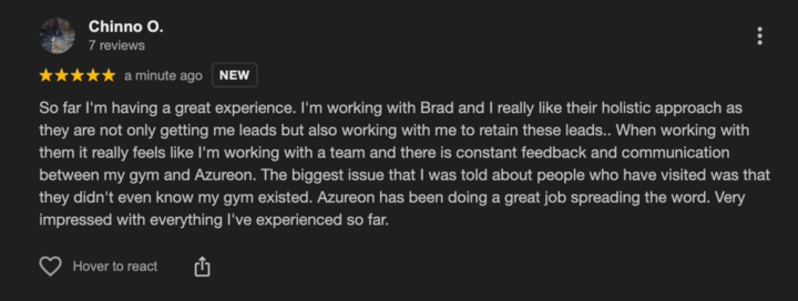 Client win