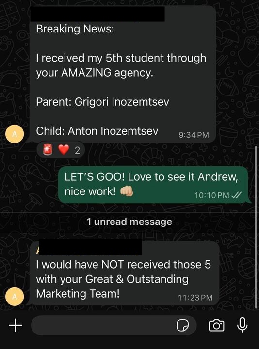 Client win