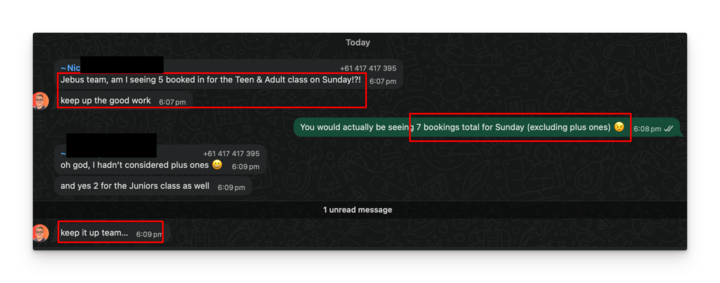 Client win