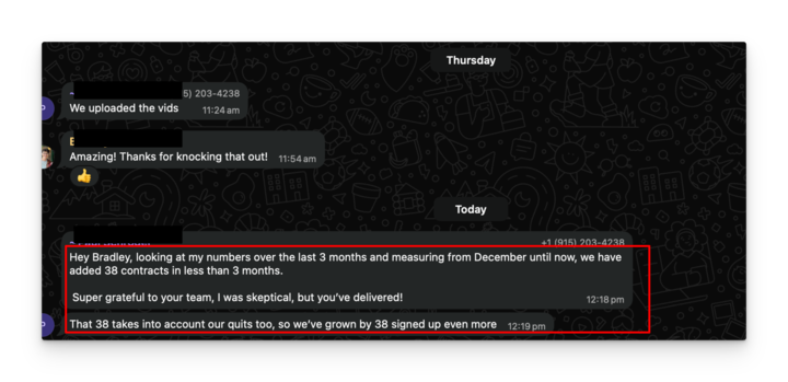 Client win