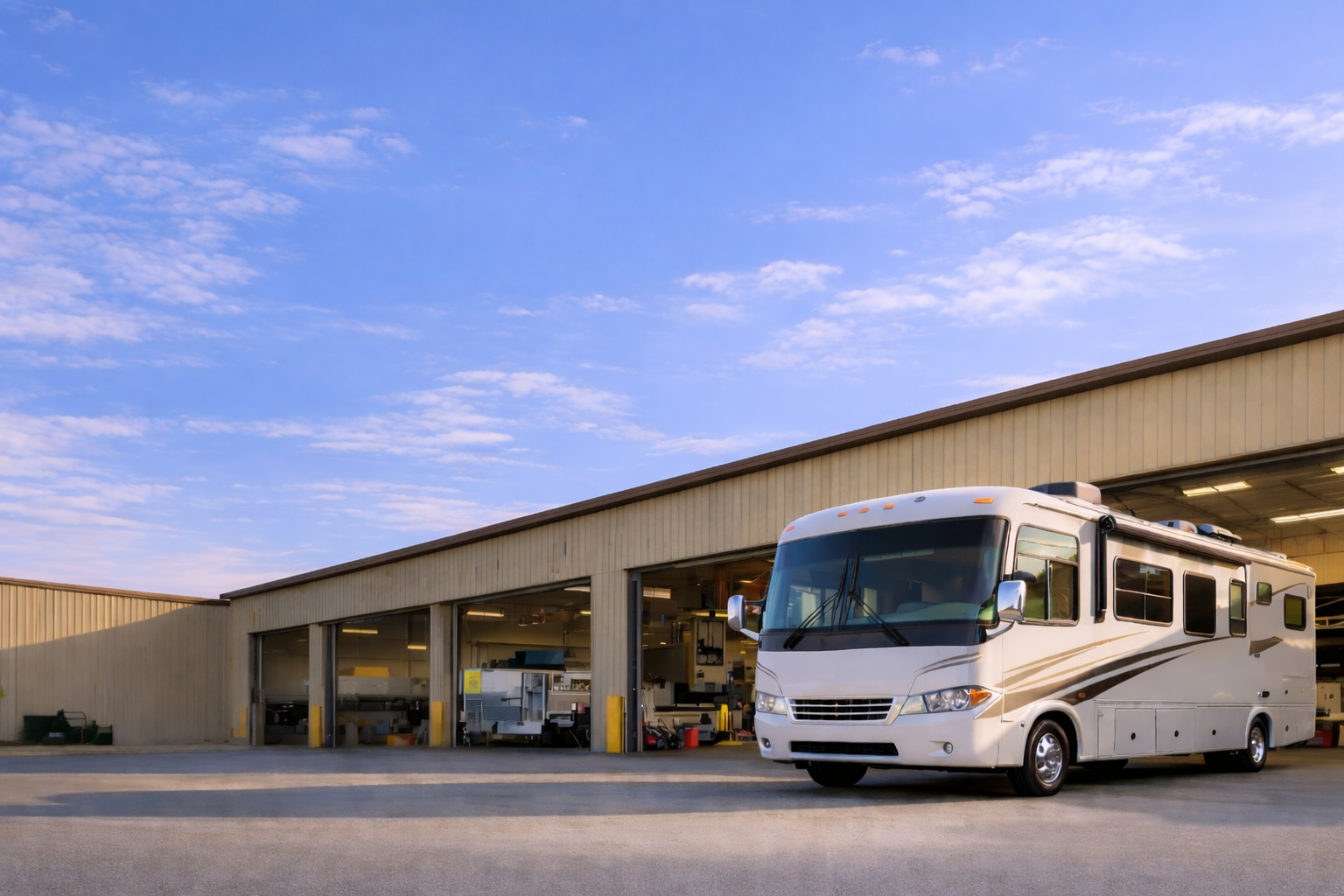 Waiting for your RV Waiting for your RV