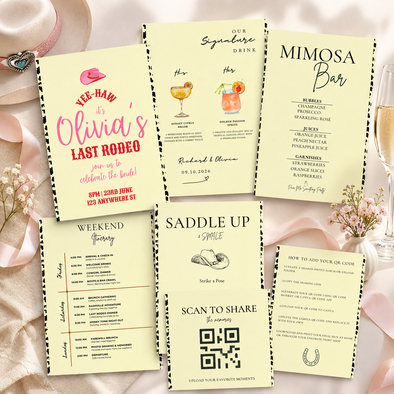 Signature Drink Mockup