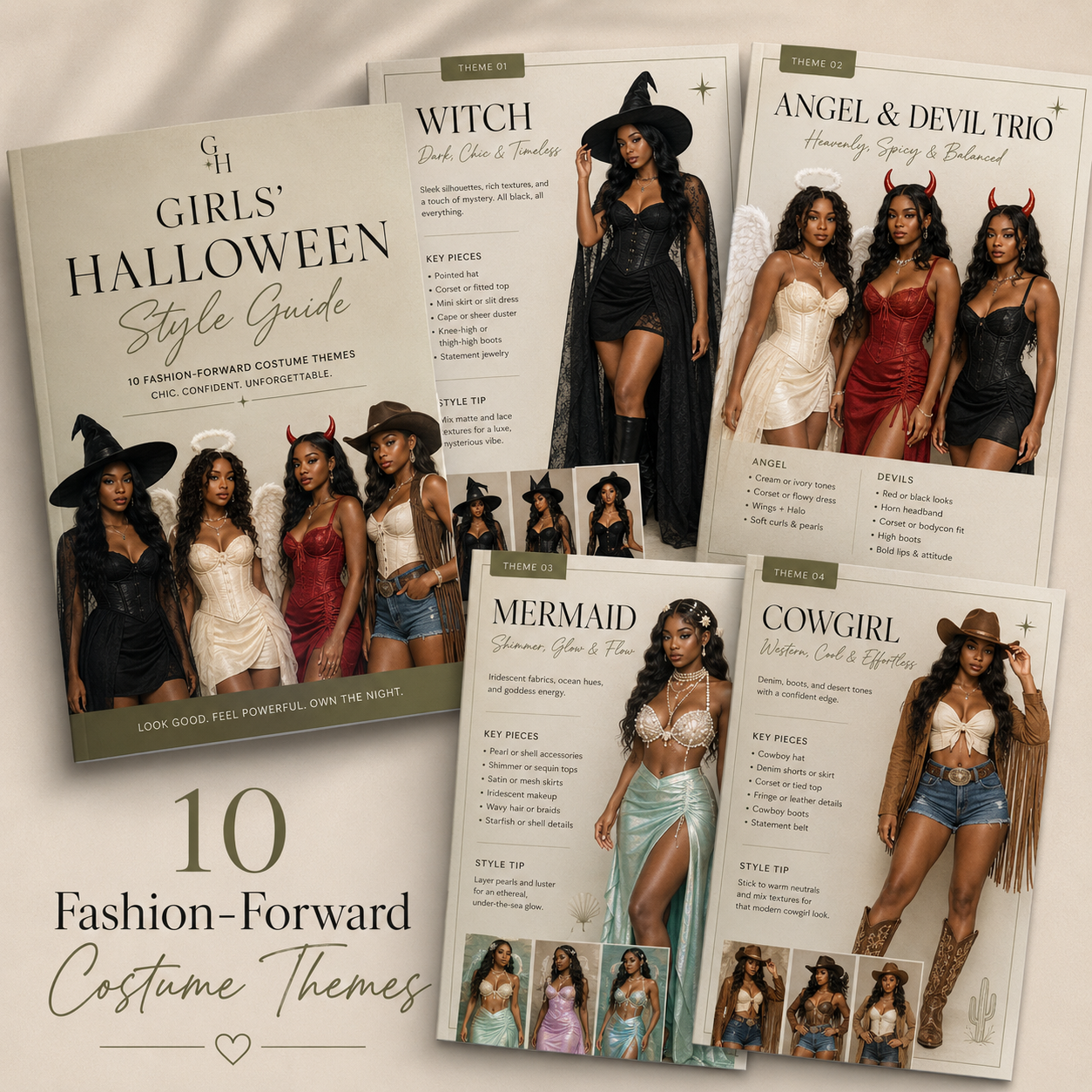 Halloween guide preview page