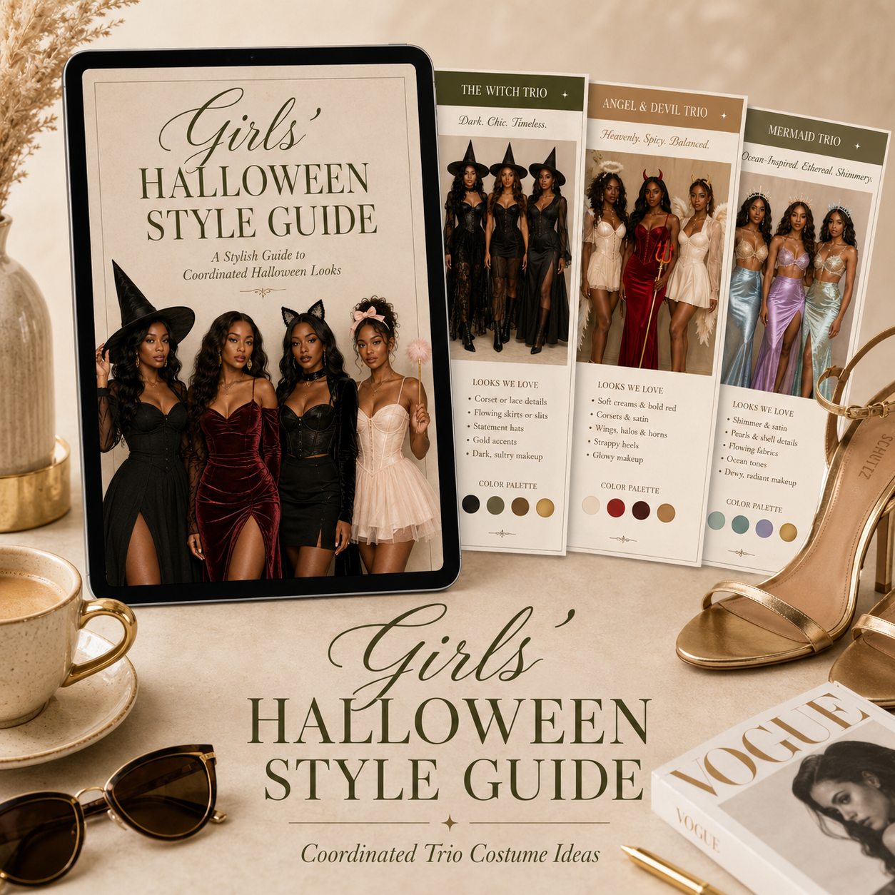Halloween guide preview page