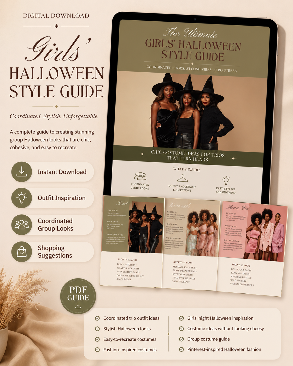 Girls Halloween Style Guide cover