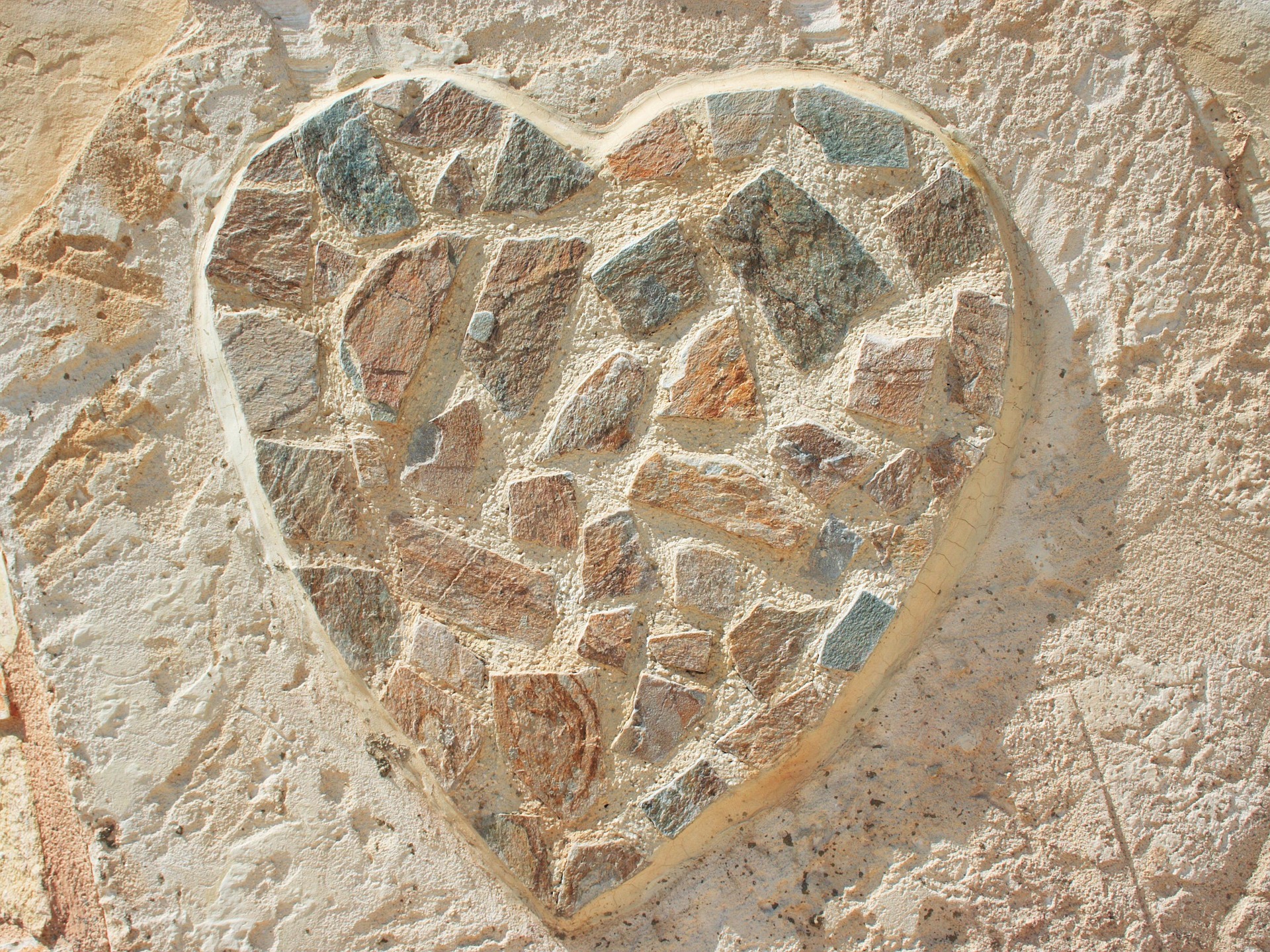 Heart mosaic