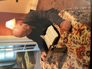Dad reading Bible