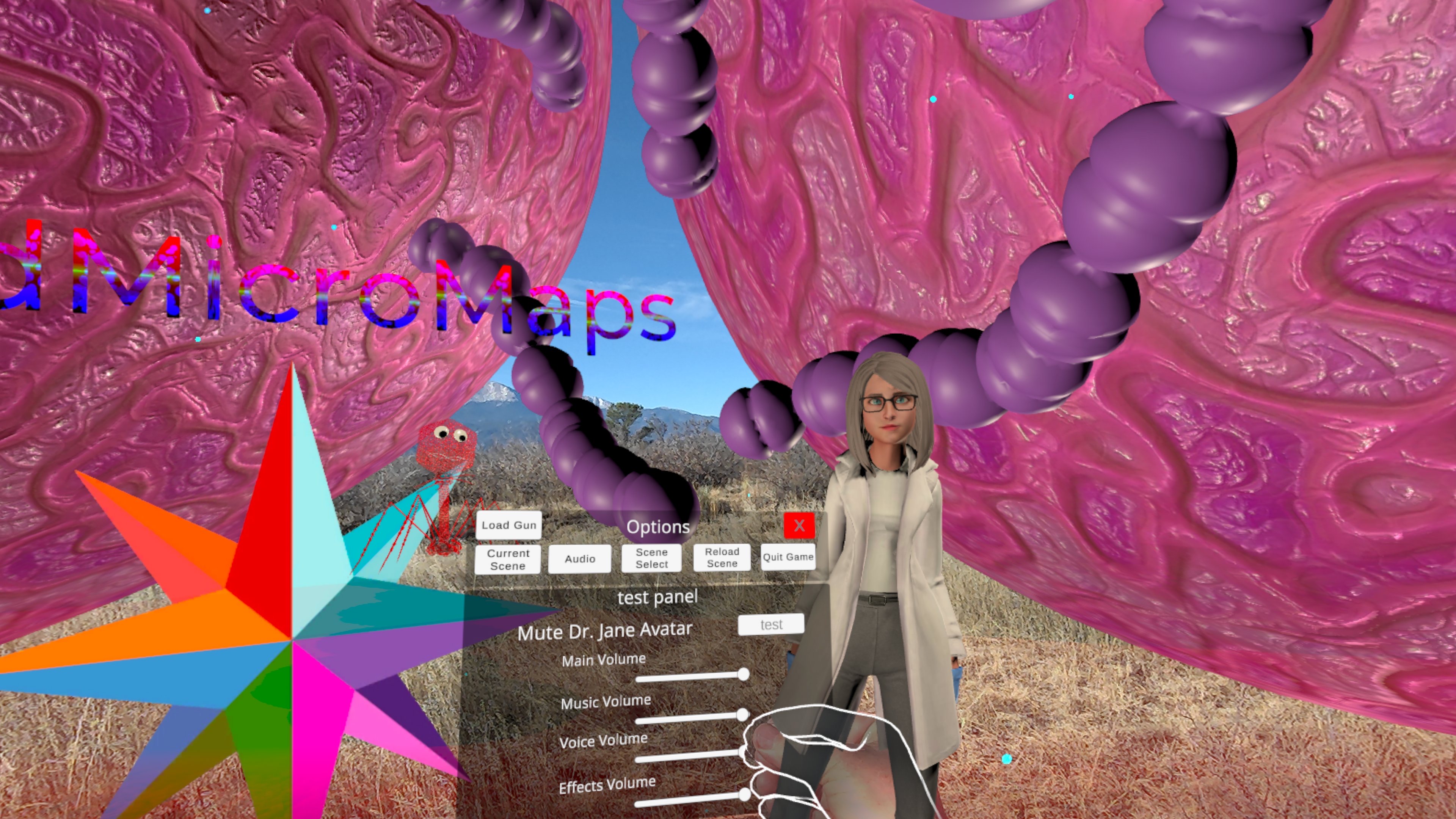 MedMicroMaps real-gameplay hero visual