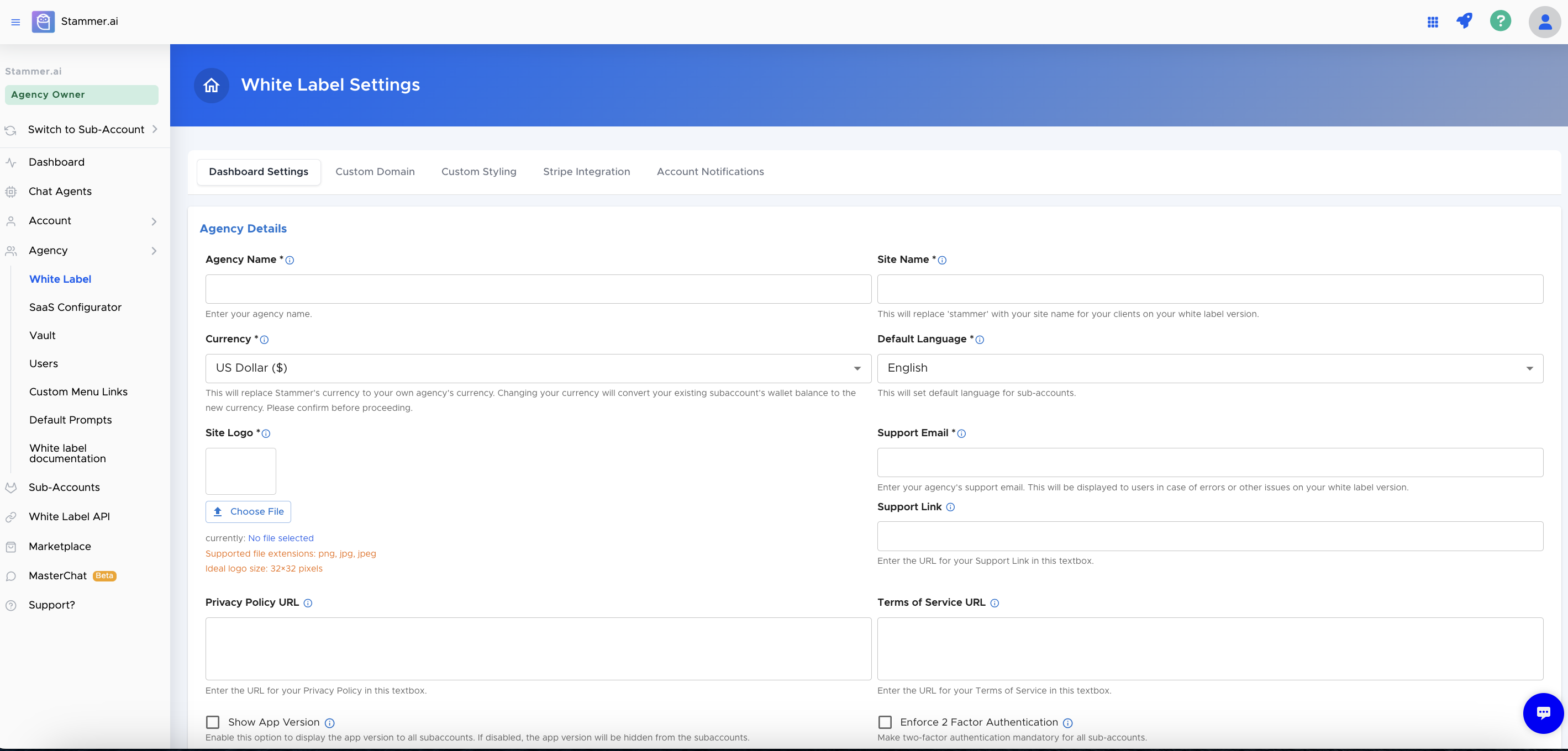 White Label Stammer AI White Label Stammer AI