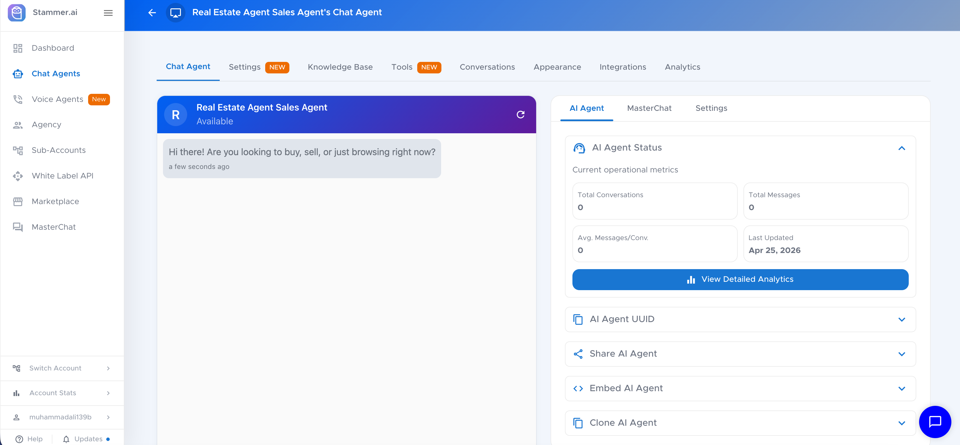Real Estate Chat Agent