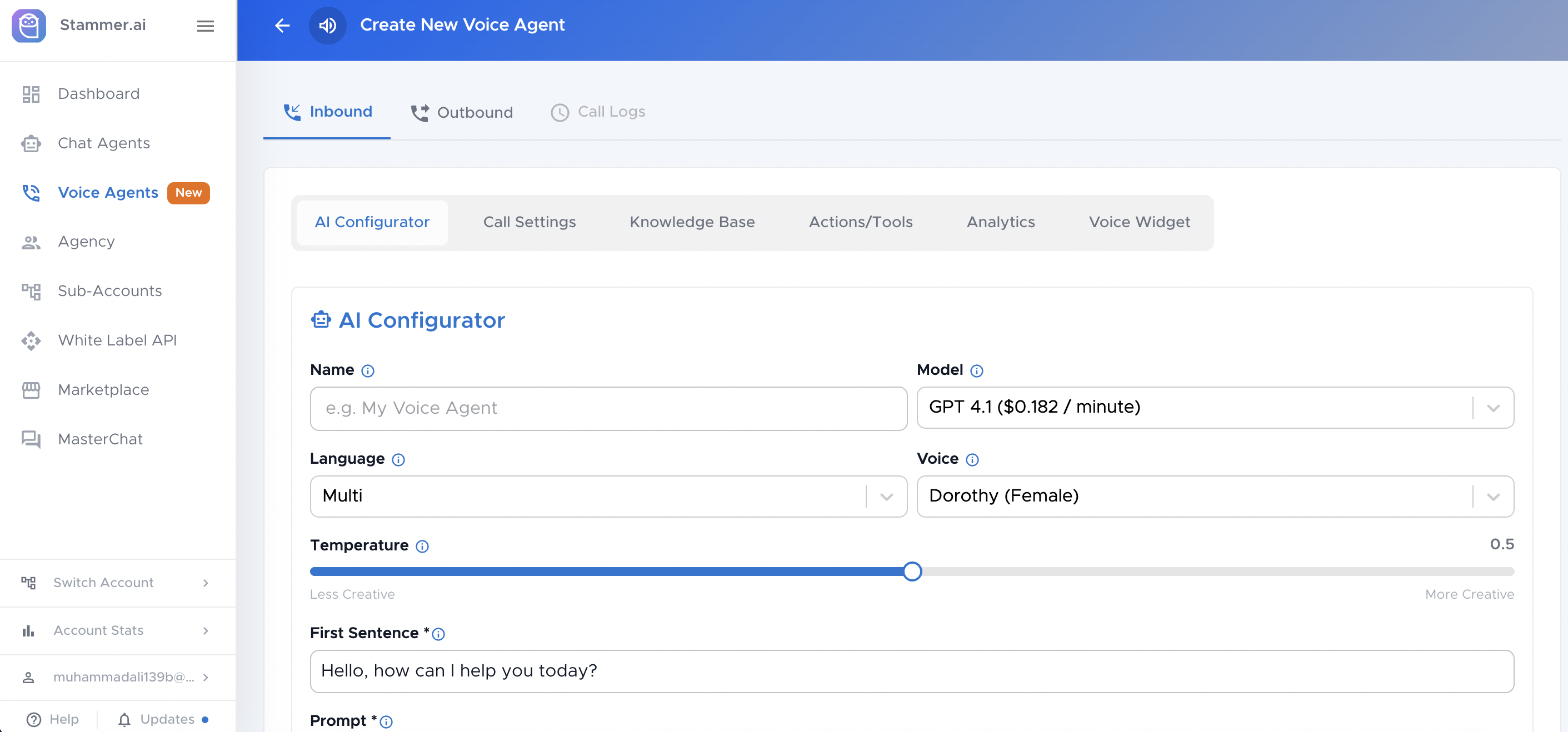 AI Voice Agent