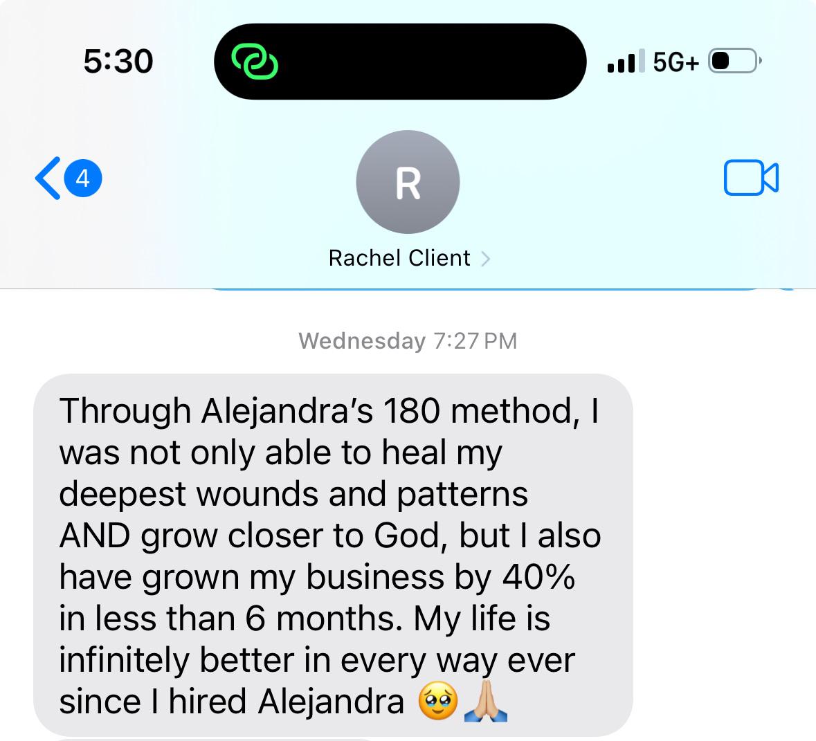 testimonial