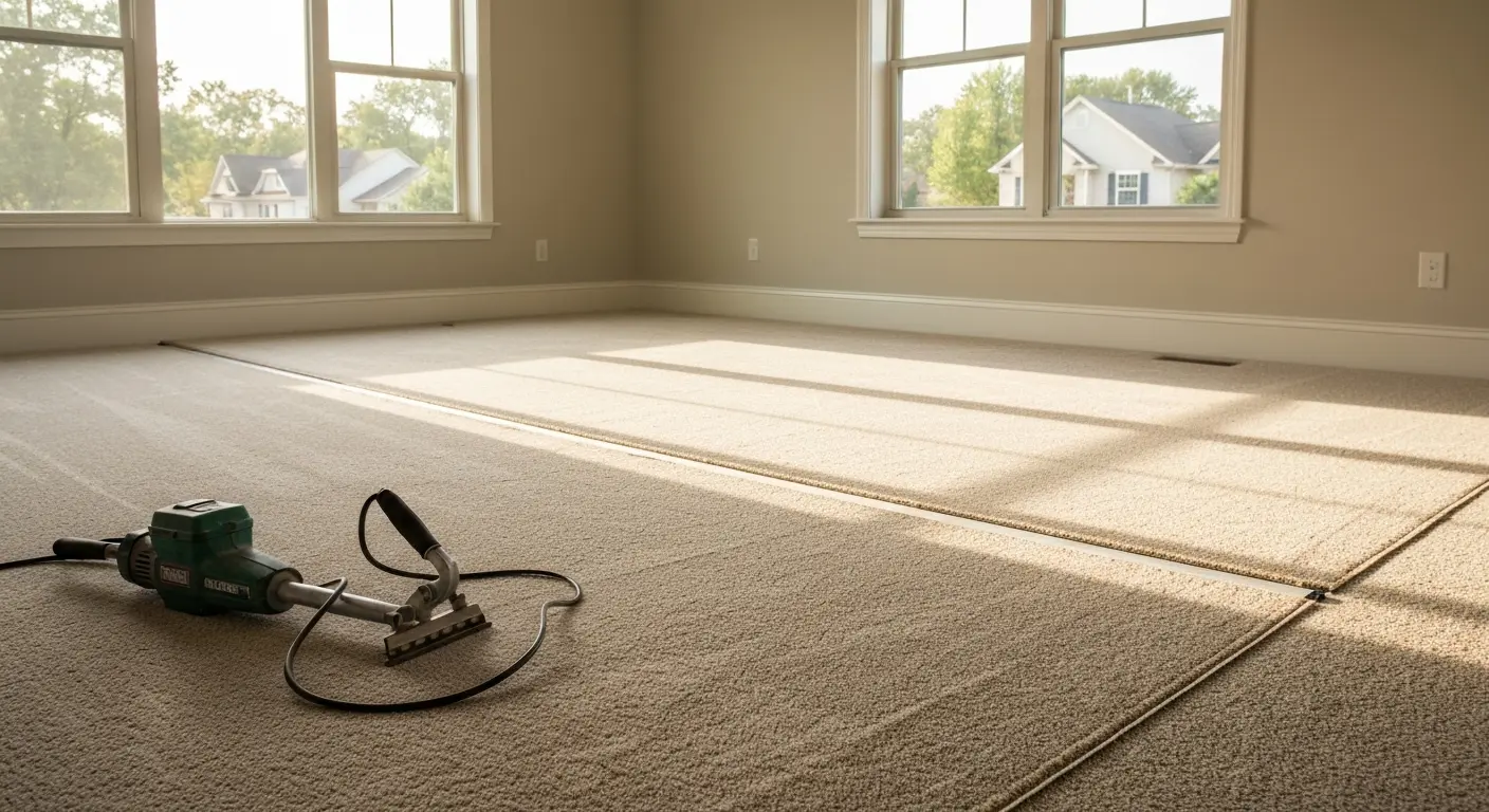 Carpet installation project