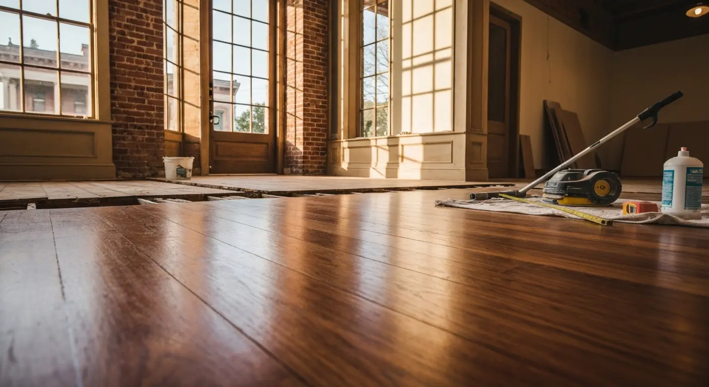 Downtown Clemson flooring project