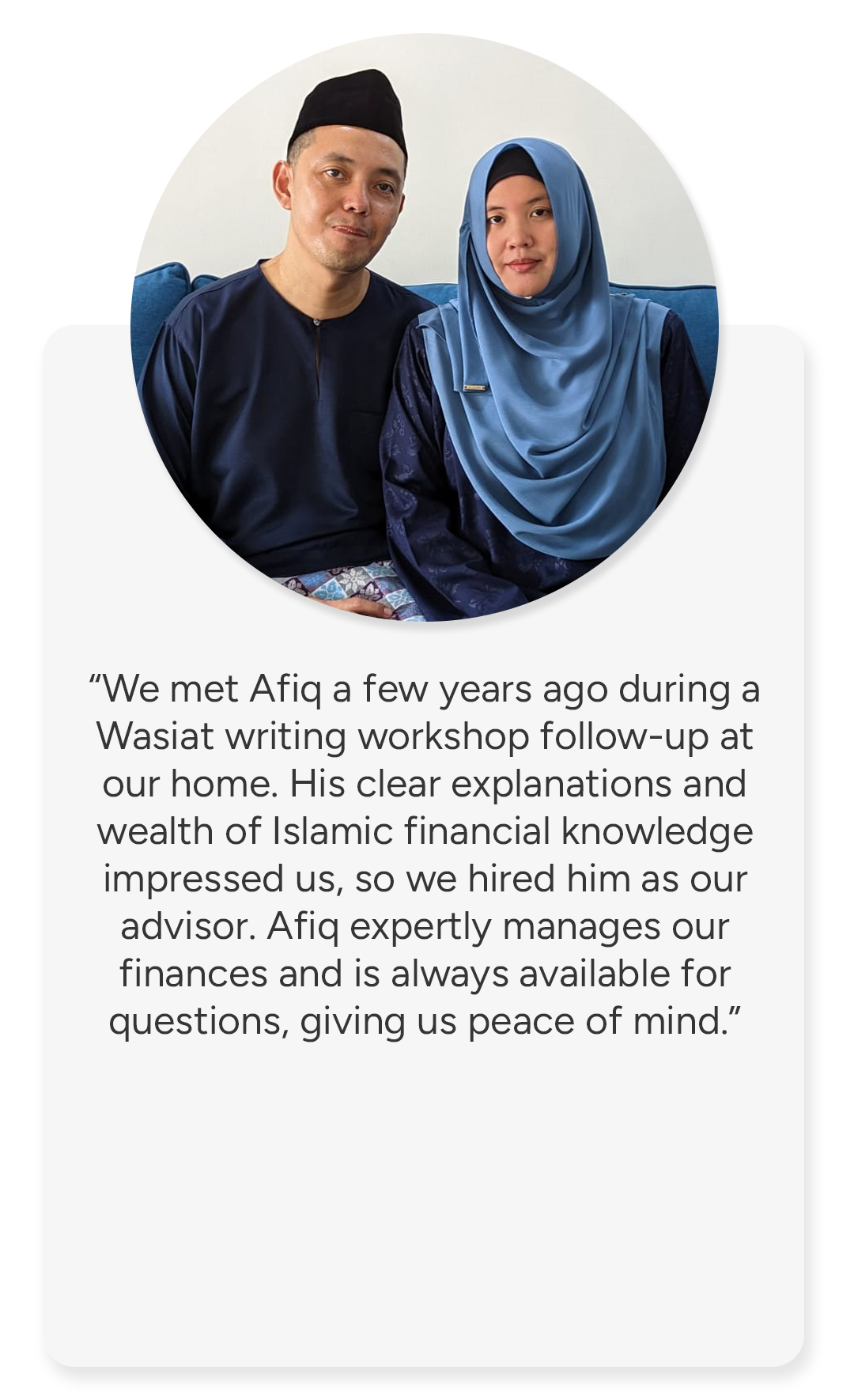 Client testimonial 6