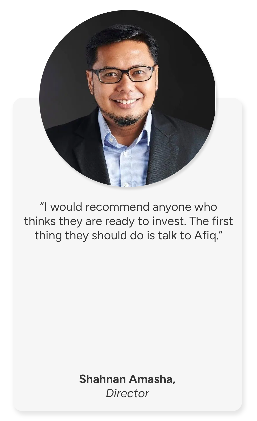 Client testimonial 3