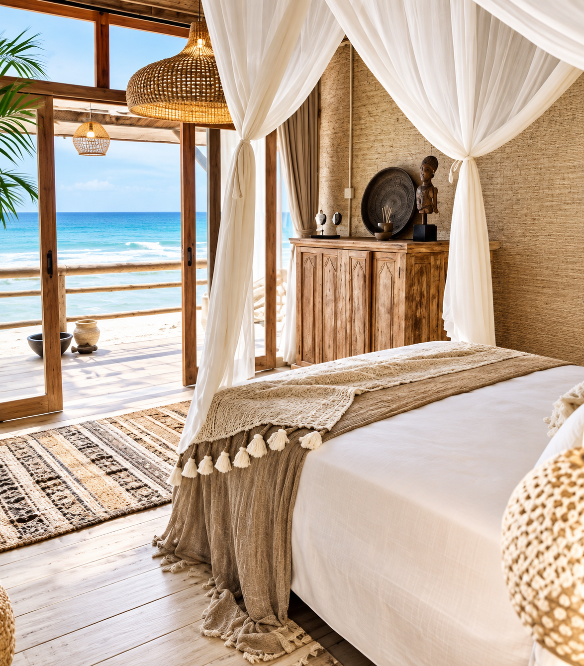 Dreamy Boho Linen Rooms