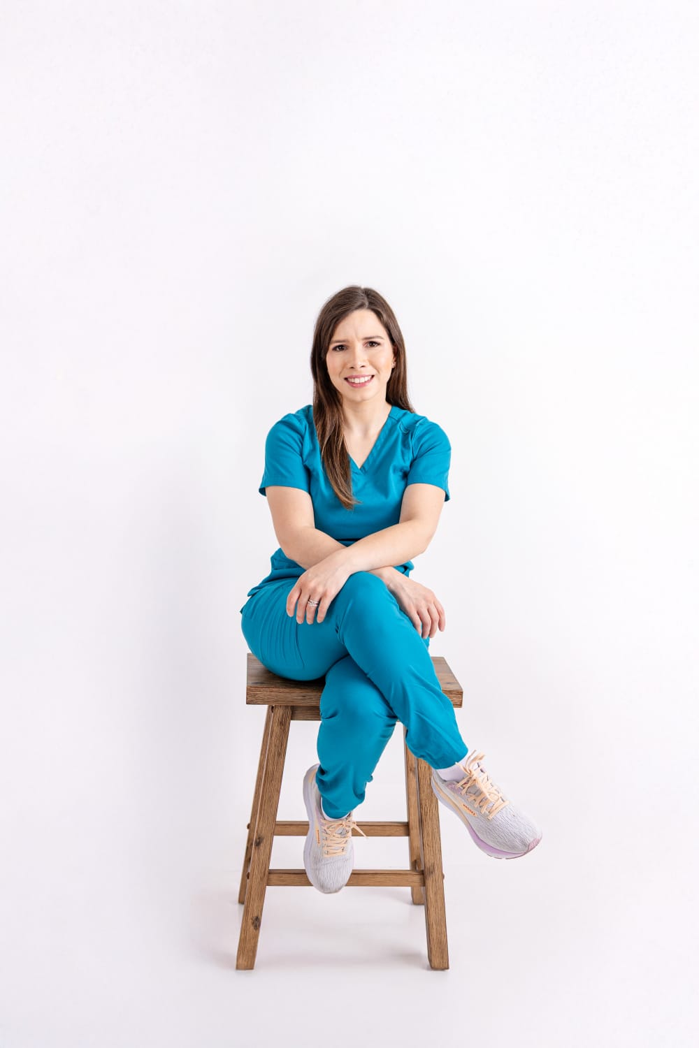 Dra. Daniela Ibarra con paciente