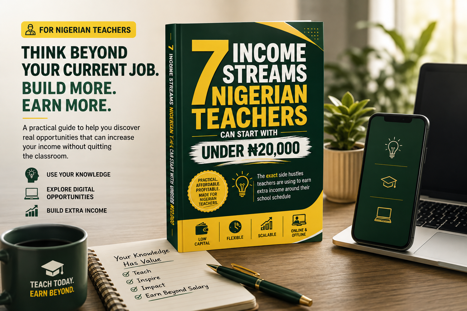 7 Income Streams Nigerian Teachers Can Start With Under ₦20,000