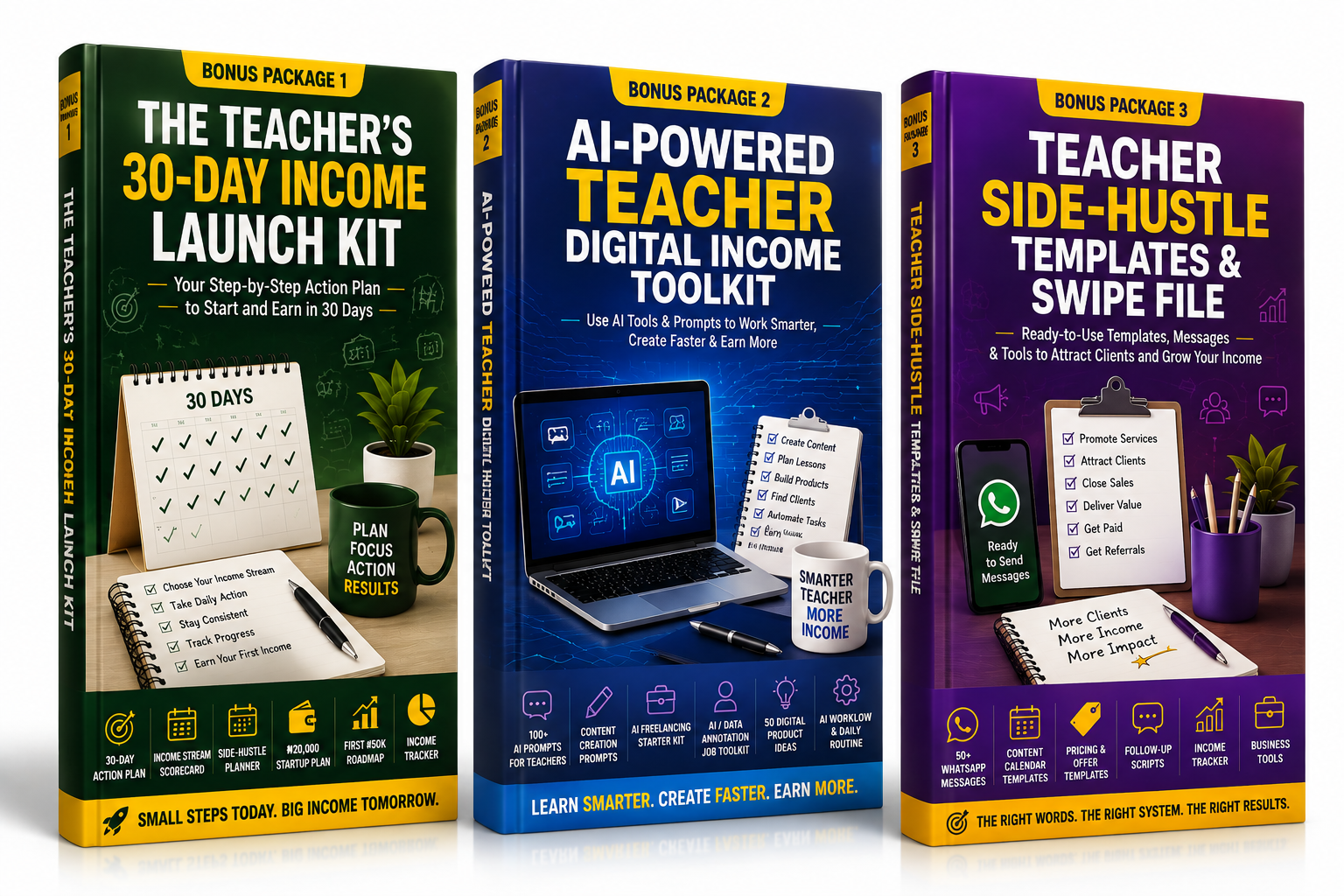 Teacher income bonus package