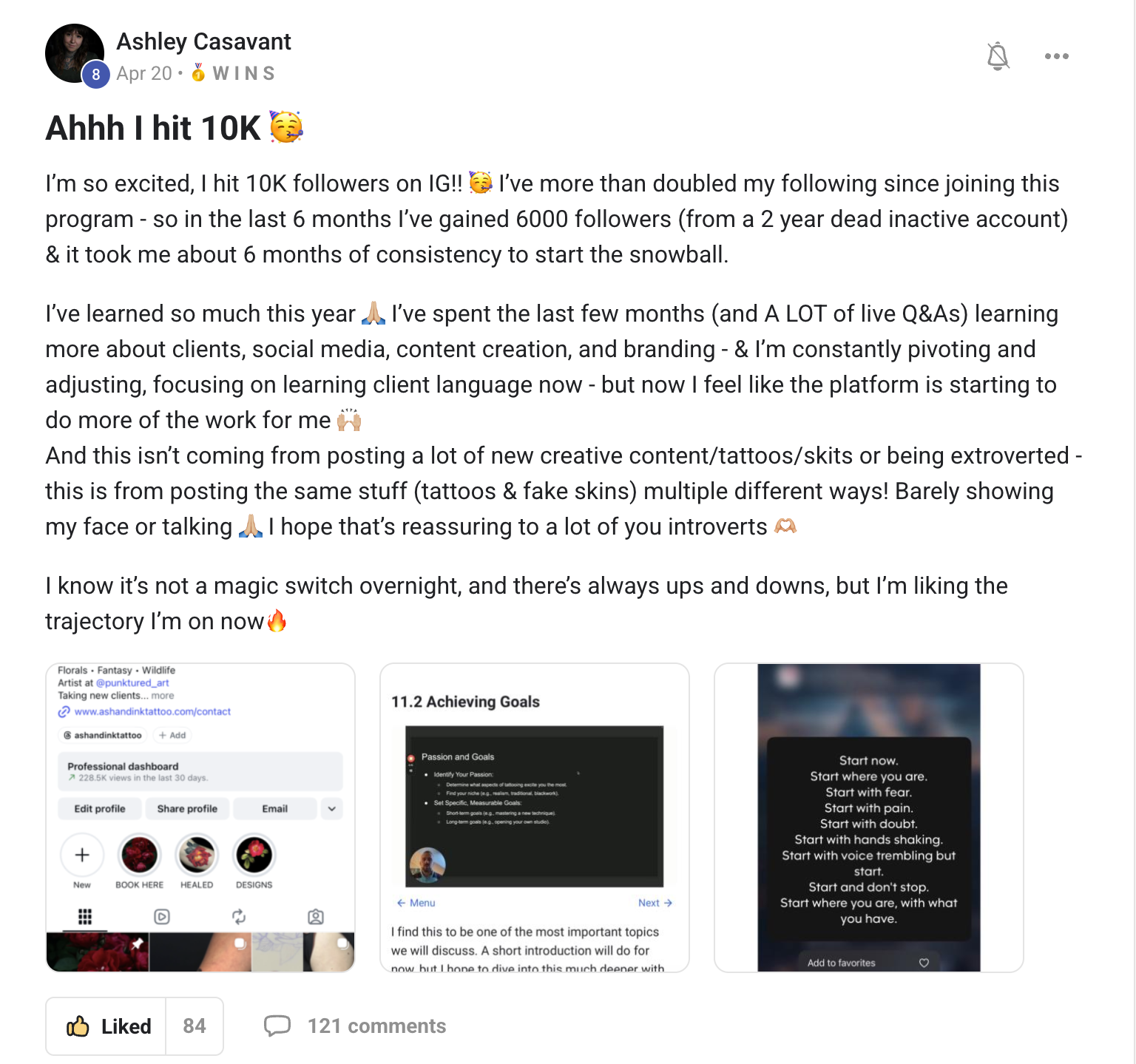 I hit 10K followers on IG!!&hellip; 6000 followers in the last 6 months&hellip; Barely showing my face or talking&hellip;