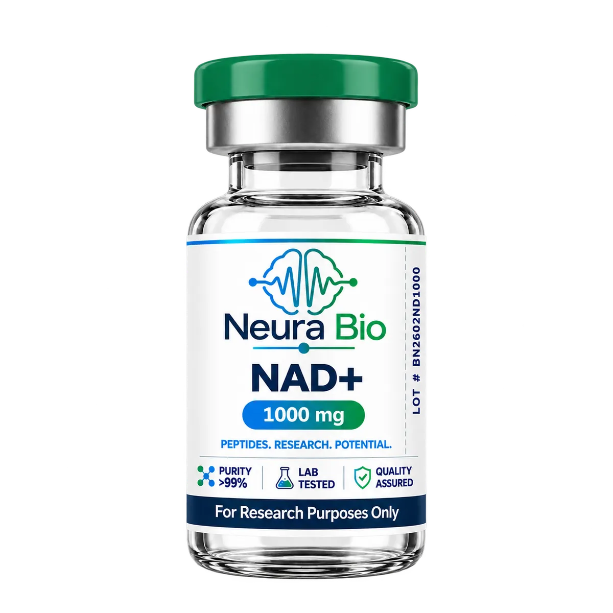 Neura Bio NAD+ 1000 mg research vial