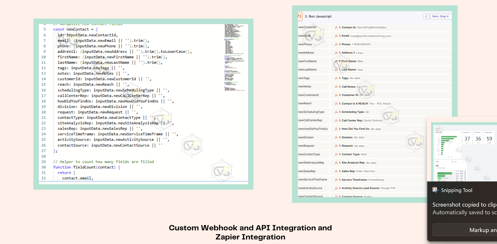 Custom API Call Integration