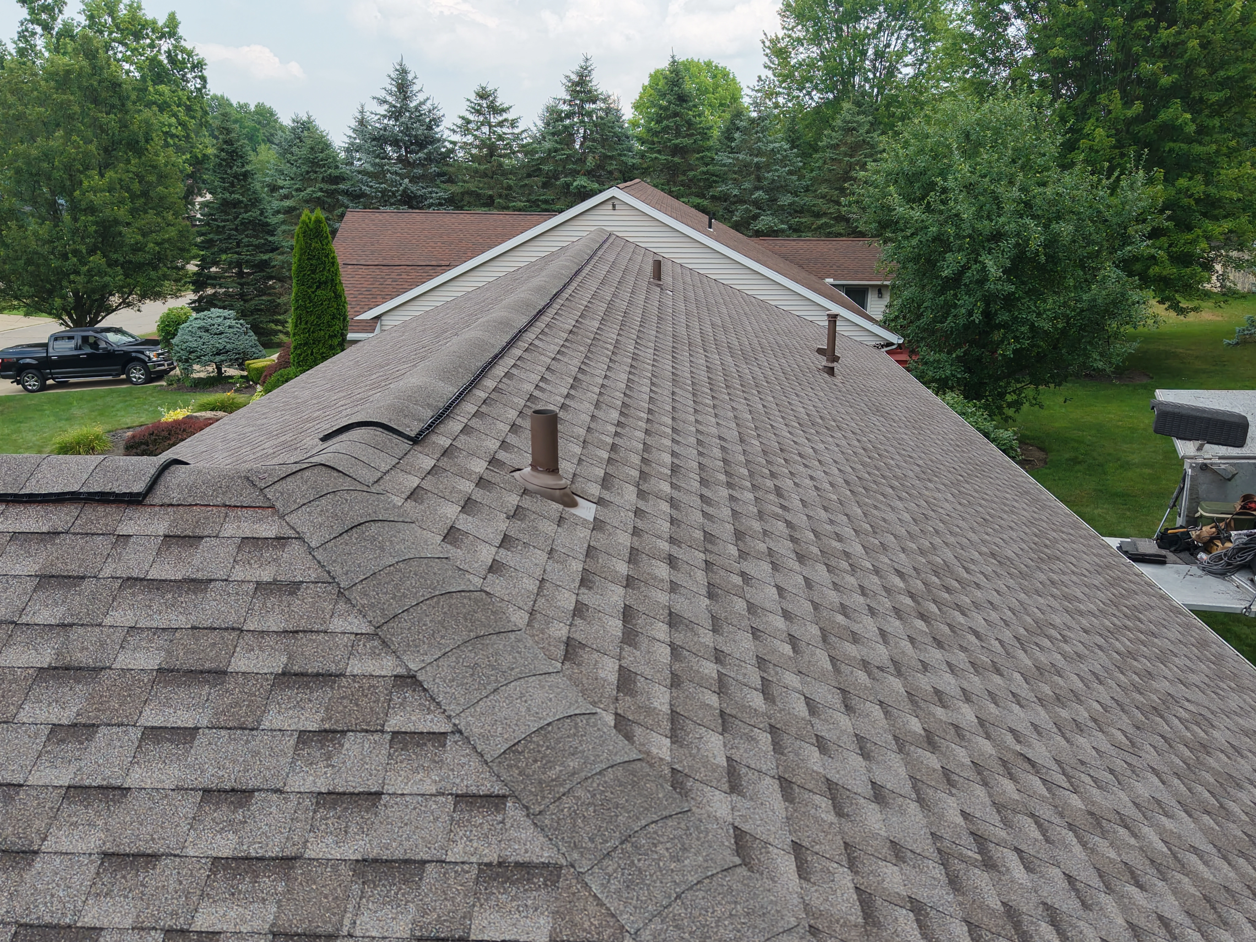 Weikles Roofing project in Richland County Ohio near Mansfield
