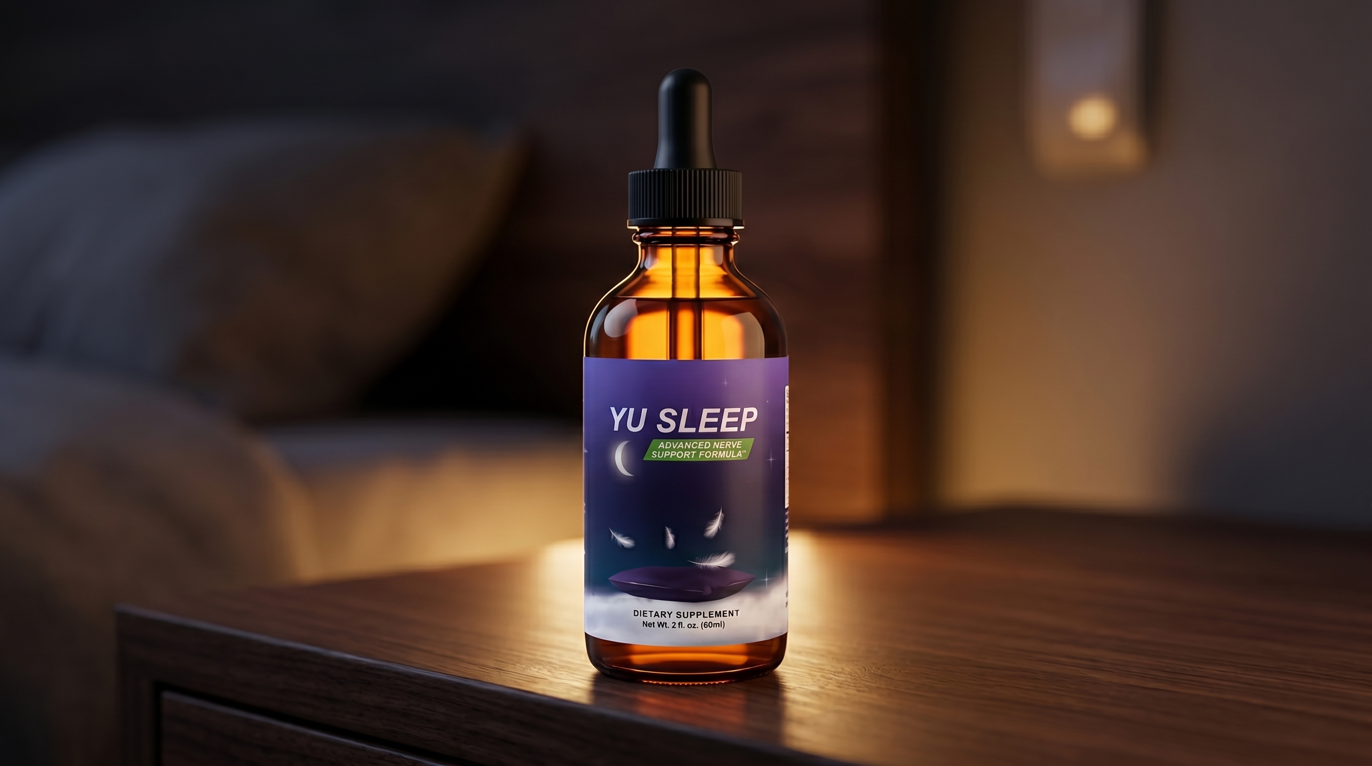 Yu Sleep supplement bottle