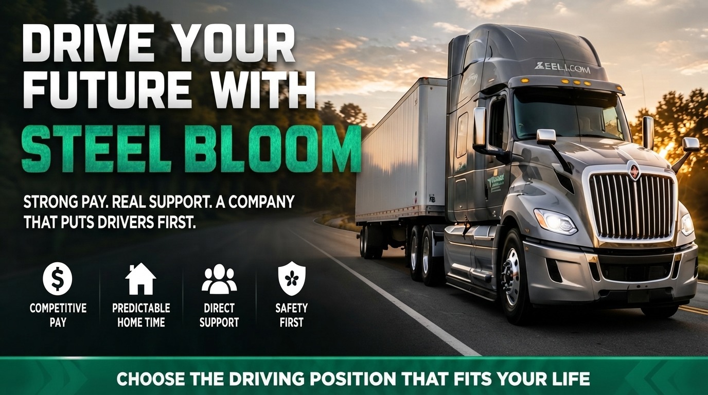 Drive Your Future With Steel Bloom