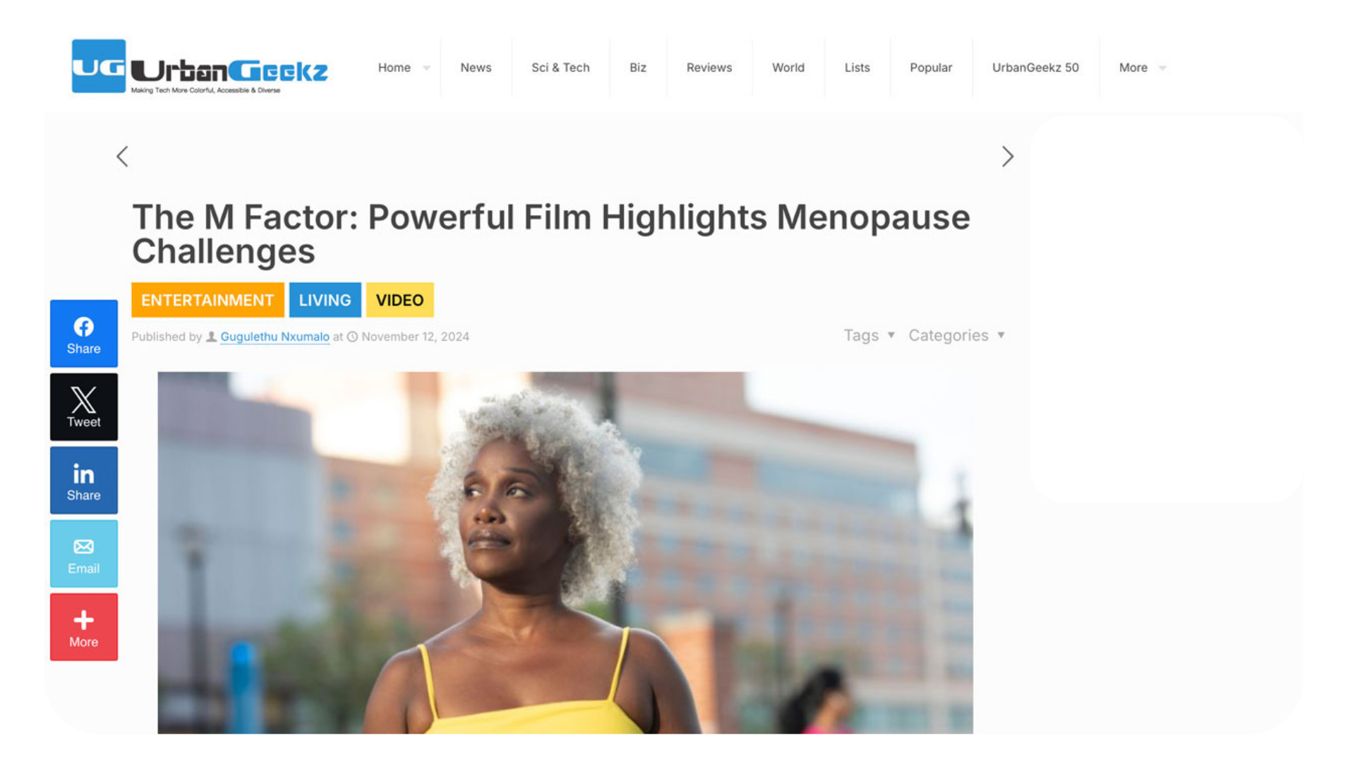 Urban Geekz The M Factor Press