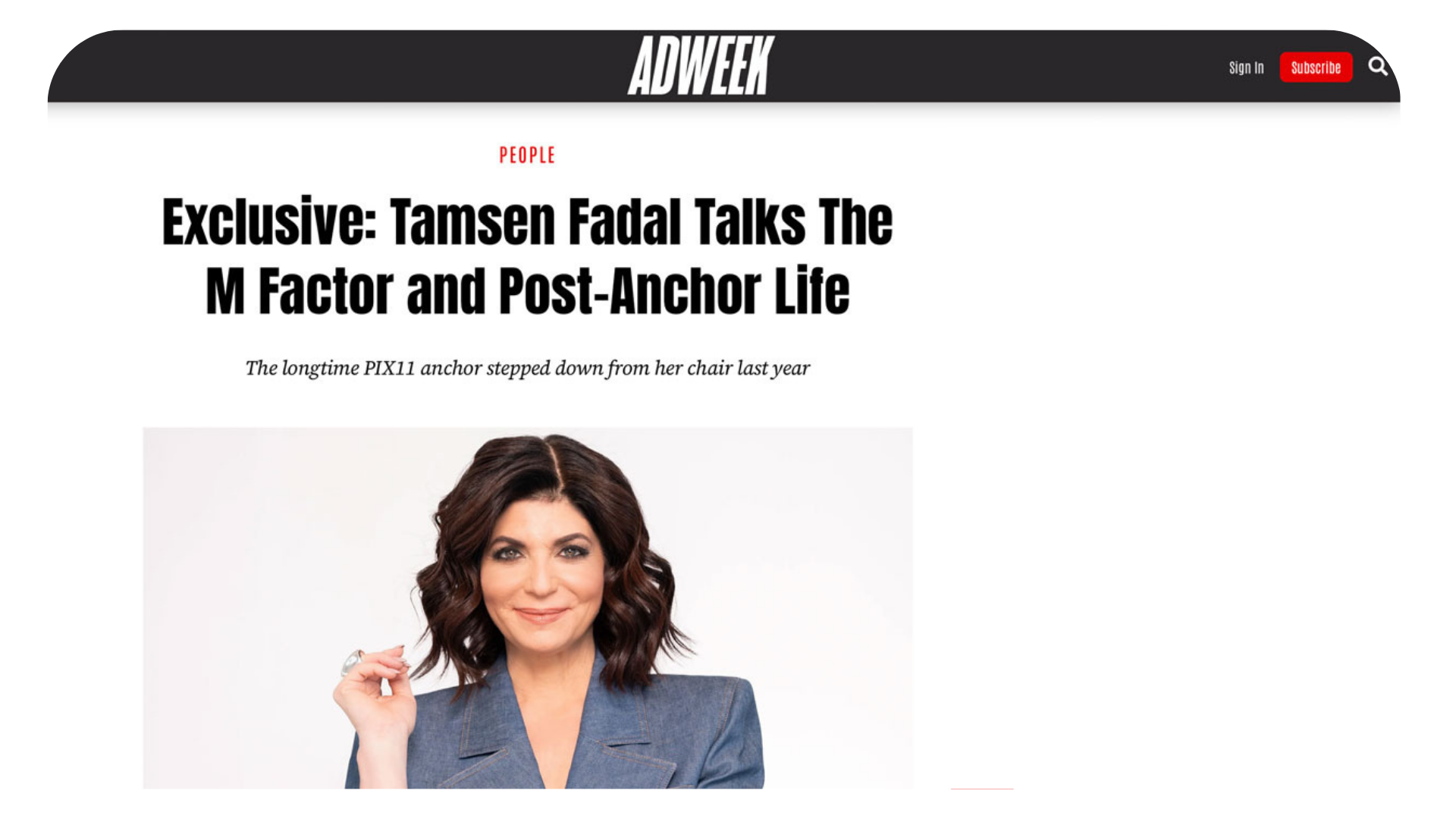 Adweek The M Factor Press