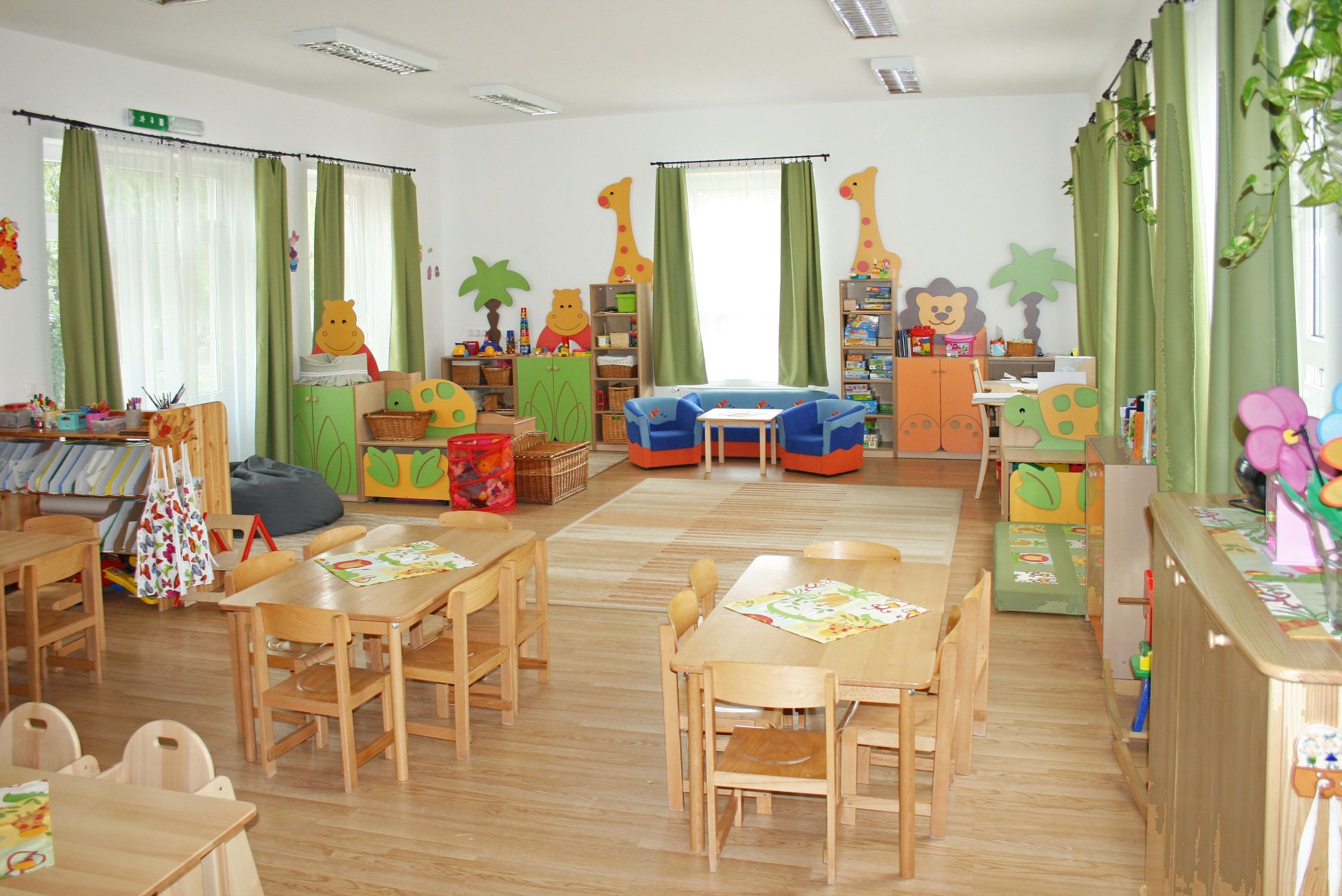 Vidám óvodai csoportszoba — Bocskó Kft