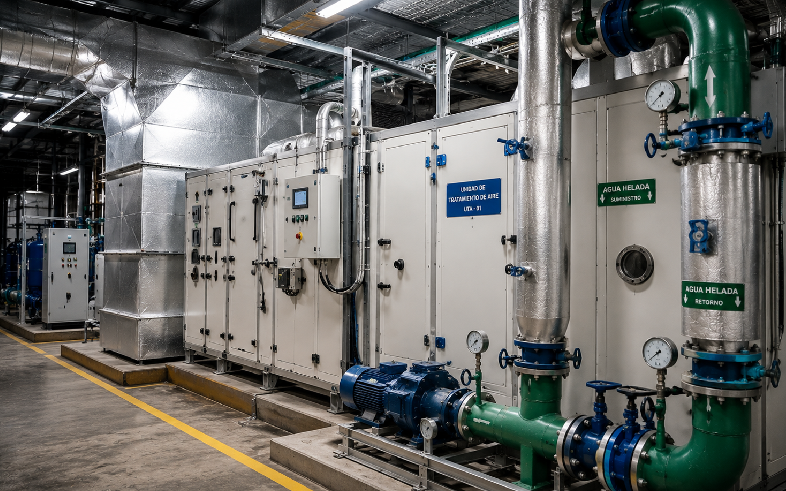 Fotografía para climatización industrial