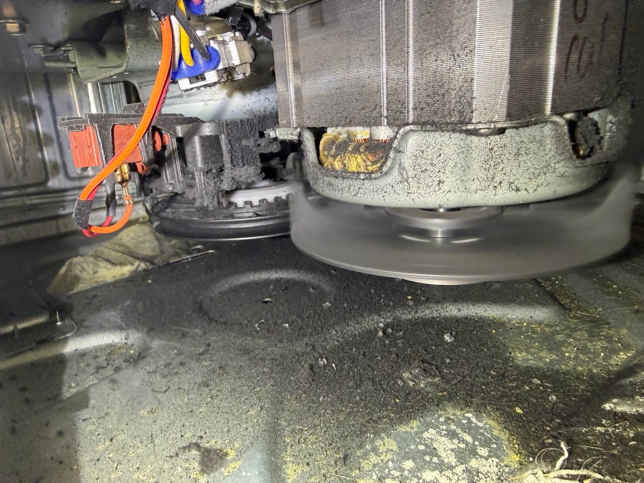Washer drive belt and pulley system service — Denver metro
