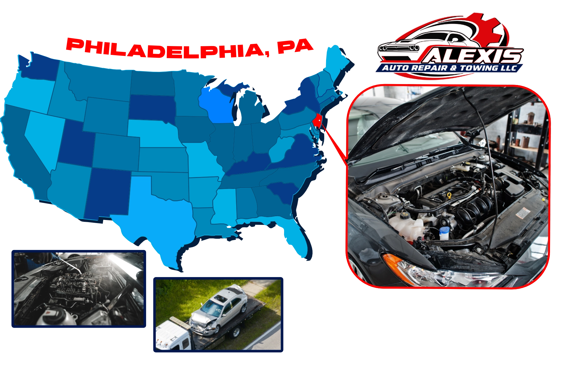 Service area map