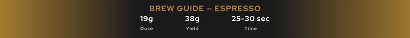 brew guide - espresso