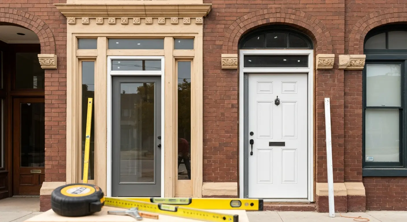 Exterior door installations