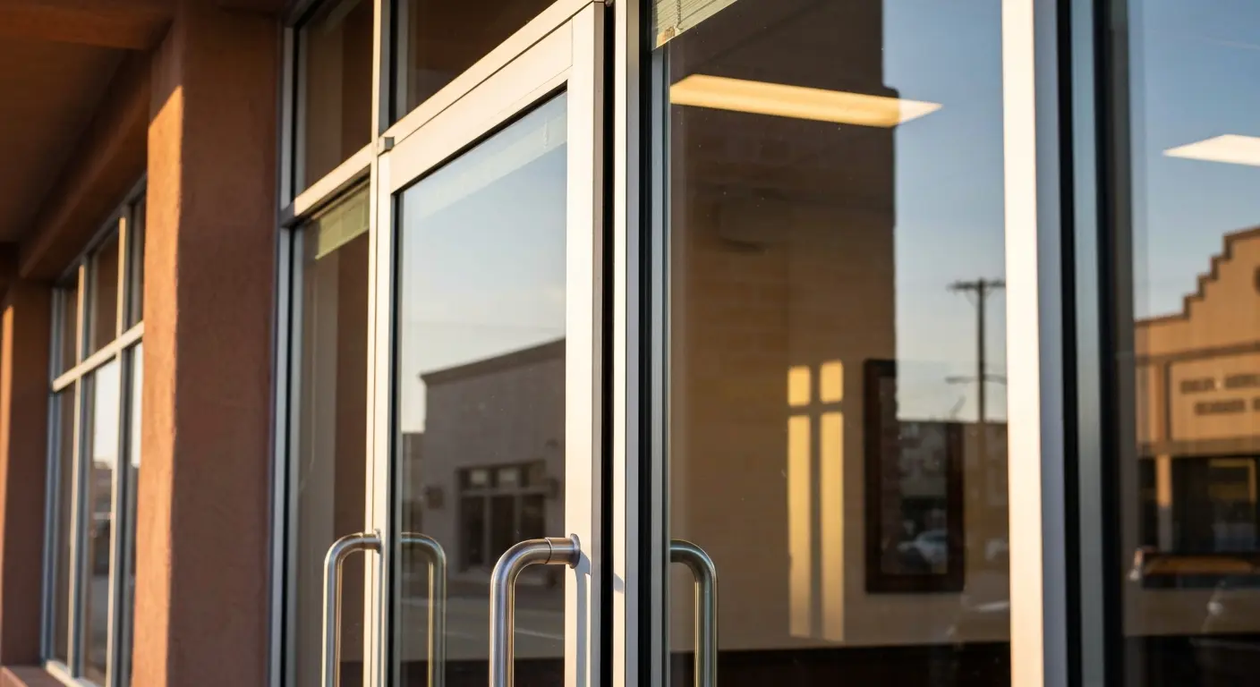 Commercial door systems